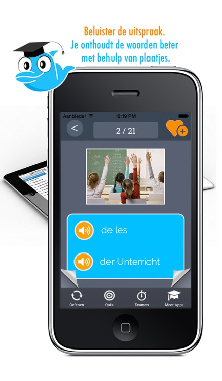 Learn German and Dutch Vocabulary: Memorize Words - Free screenshot-0