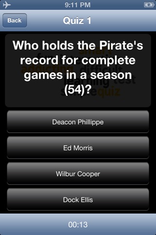 Pittsburgh Baseball Trivia - a Pirates Quiz screenshot 2