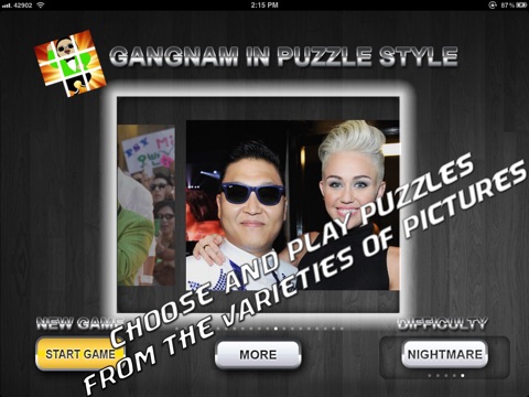 Gangnam in Puzzle Style screenshot 2