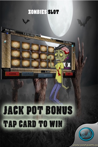 Zombies Slot screenshot 3