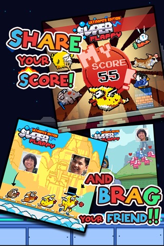 Super Flappy Ultimate Edition - FREE play and compete with your friends screenshot 4