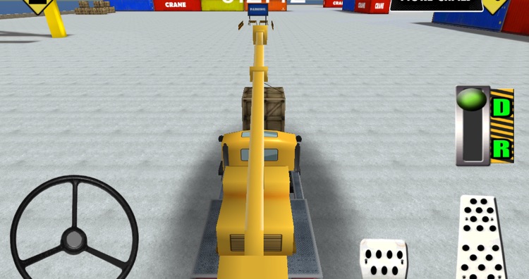 Construction Crane parking 3D