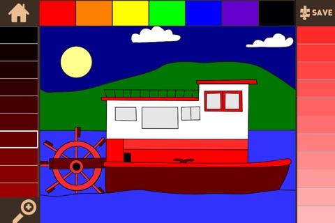 Color It Puzzle It: Boats screenshot 3