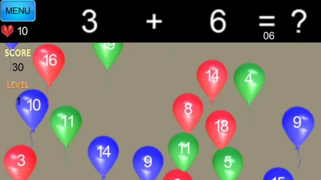 Math Balloons Add(圖1)-速報App