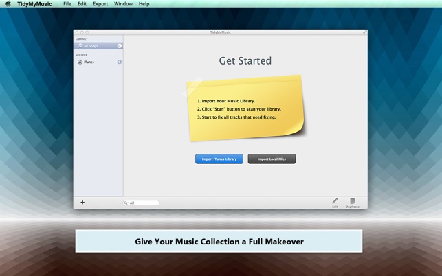 TidyMyMusic