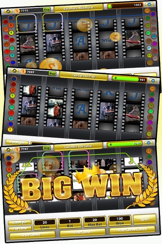 A Classic Movie Slots - Casino Roulette & Blackjack Theater screenshot 2