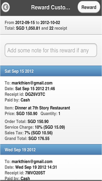 Binceipt screenshot-3