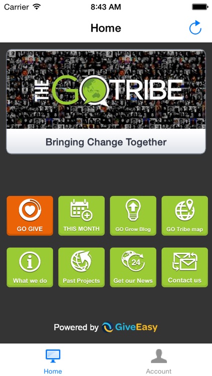 GO Tribe - Bringing Change Together: Donate to 1 issue and 1 project at a time