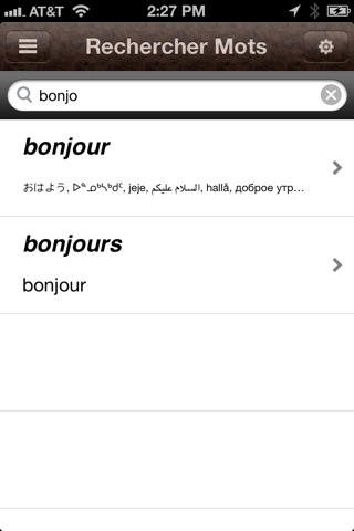 Grand Tour Dictionnaire screenshot 2