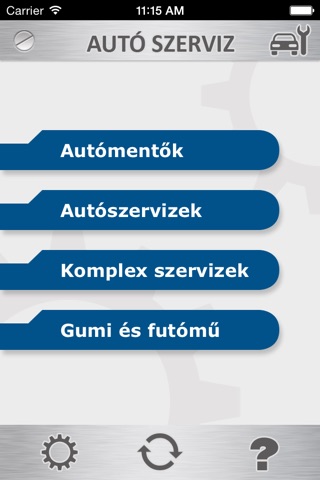 Autószerviz screenshot 2