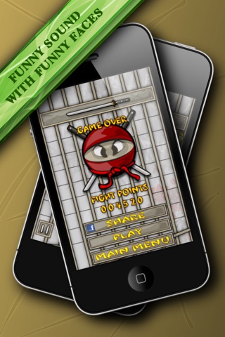 Ninja Strike Free - finger tap games screenshot 3