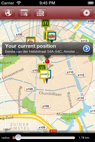 Zoek FastFood Nederland - Find FastFood Restaurants in the Netherlands quick and easy! screenshot 2