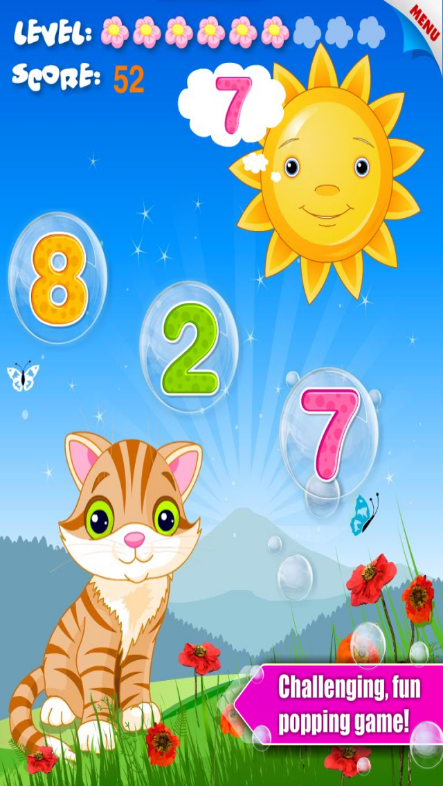 Abby Monkey® Baby Bubble Activity School: Educational Flash Cards Kids Learning Games for Toddlers and Preschool Explorers Screenshot 4