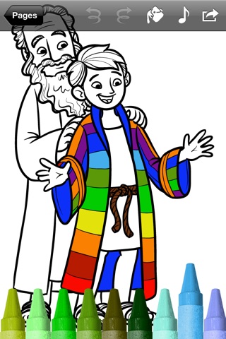 Bible Coloring Book + Christian coloring pages for kids screenshot 3