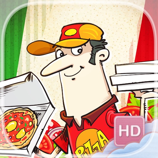 Pizza Delivery Mayhem - HD - FREE - Match 3 Toppings In A Row icon