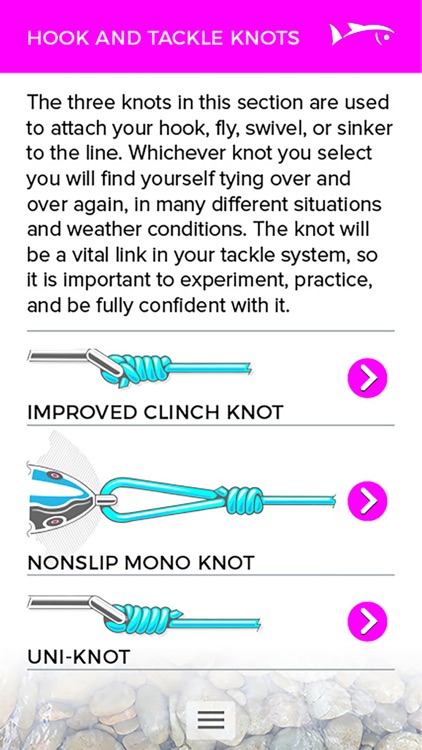 The Smartphone Guide to Fishing Knots