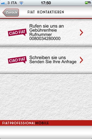 Fiat Professional Mobile screenshot 4