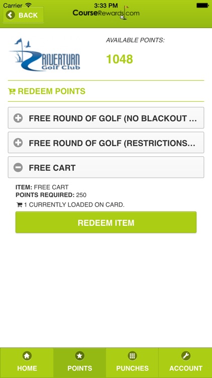 Course Rewards mRewards