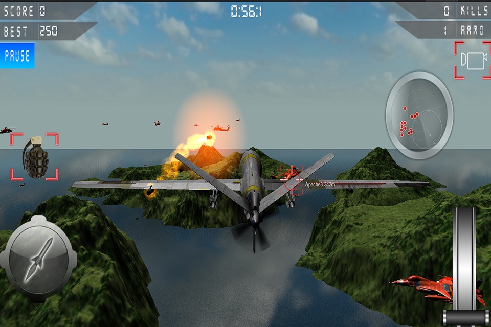 Drone Strike Combat: Attack on Enemy Allies, Special Forces and F15 F18 Fighter Planes screenshot 3