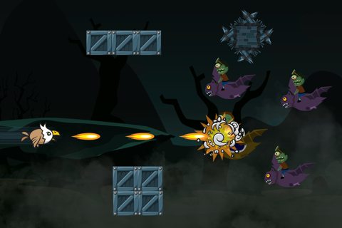 Avians vs. Zombie-s – Ghost Birds Flying on the Graveyard of the Un-Dead screenshot 3