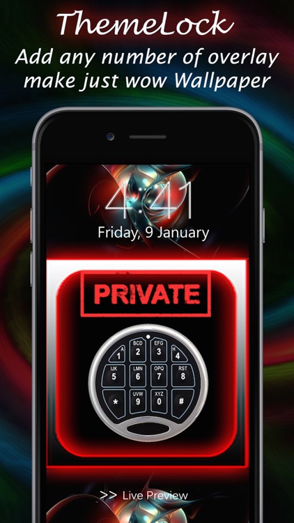 ThemeLock - Custom Lock Screen Wallpapers & Backgrounds maker
