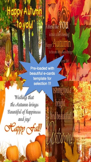 Happy Autumn Greeting Cards(圖2)-速報App