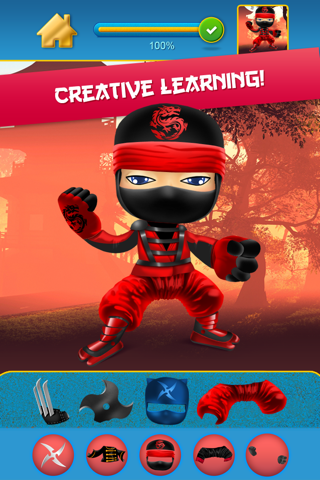 My Mega Power Ninja Hero Design & Copy Crazy Game screenshot 3