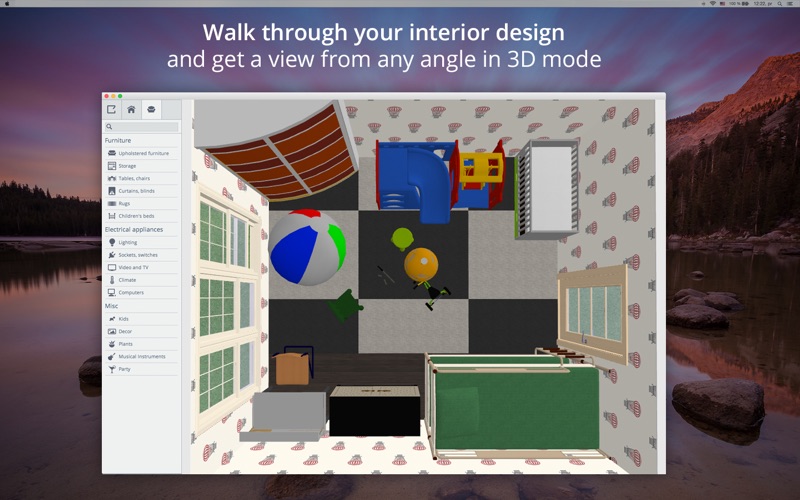 Kids Room Design 5D - kids room plans, interior design and decor in 2D &amp; 3D thumbnail 4