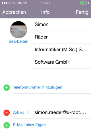 Cardreader – Visitenkarten Scanner screenshot 3