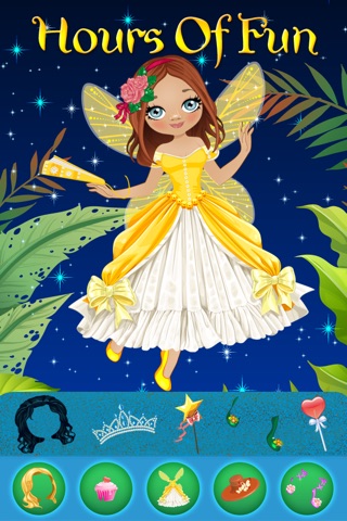 My Magic Little Secret Fairy Land BFF Dress Up Club Game - Free App screenshot 4