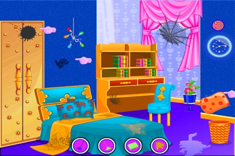 Cute Kids House Cleaning,washing & decoration for girls screenshot 4