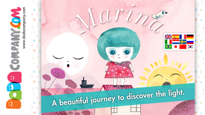 Marina and the Light - An interactive storybook without words for children Screenshot 1
