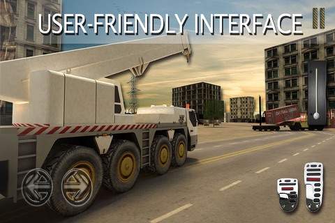 Heavy Equipment Transporter 3D - Transport weighty material through 8×8 tractor and semi-trailer and have fun screenshot 2