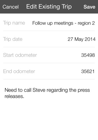 Business Trip Tracker screenshot 3