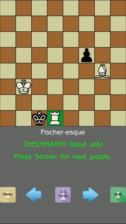 202 Chess Mate in TWO - 101 Chess Puzzles FREE screenshot-3