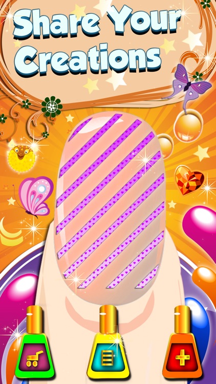 Mom Nail Salon - Little Princess Virtual Art Nails Salon For Girls and Women screenshot-3