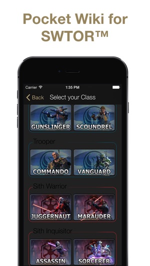 Pocket Wiki for SWTOR™