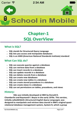 SQL Tutorial screenshot 3