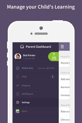 Topiq Messenger for Parents: Chat & Track Child's Performance screenshot 4