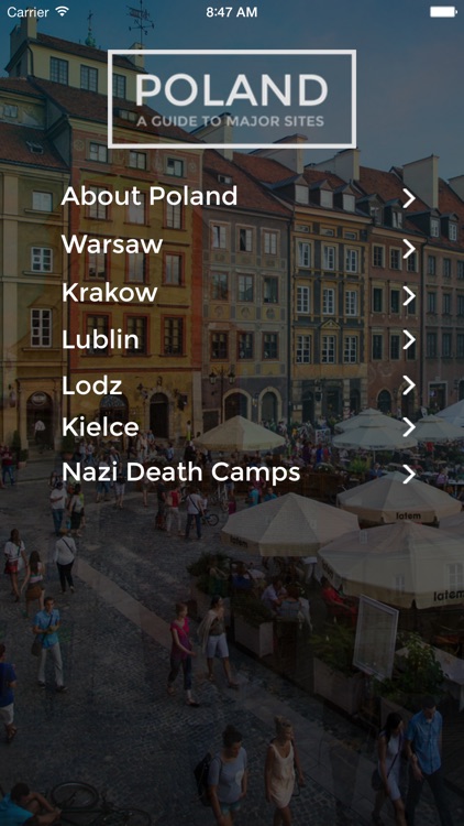Poland: A Guide to Major Cities and Jewish Sites