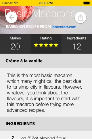 Macaron Recipe Guide screenshot 3