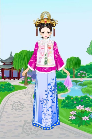 Qing Dynasty china princess dress - dress up ancient princess makeup salon screenshot 3