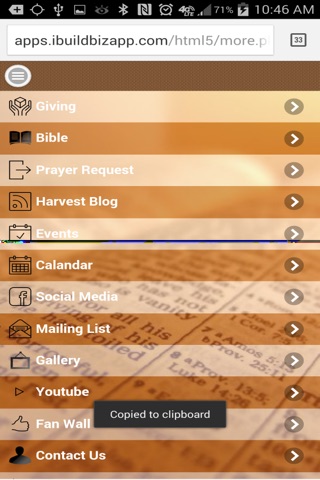 Harvest Point Church screenshot 2