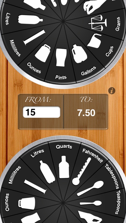 Kitchen Dial - Handy Conversions Units