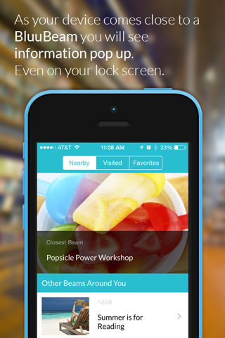 BluuBeam - iBeacon screenshot 2