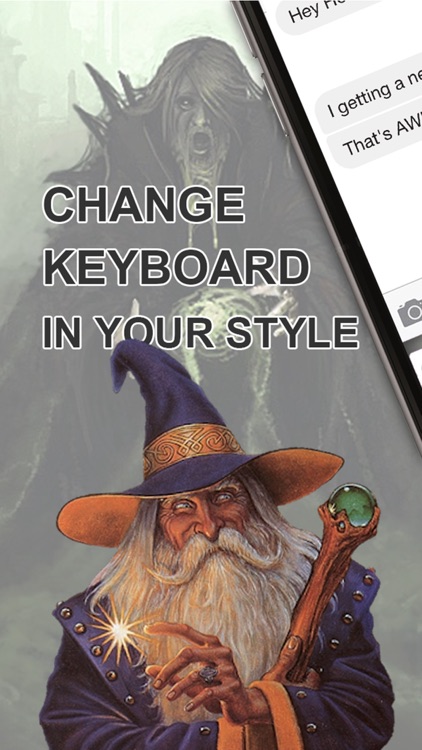 Custom Keyboard Wizard : Wonderful Color & Wallpaper Keyboard Magician Design Themes Photo Fantasy Style