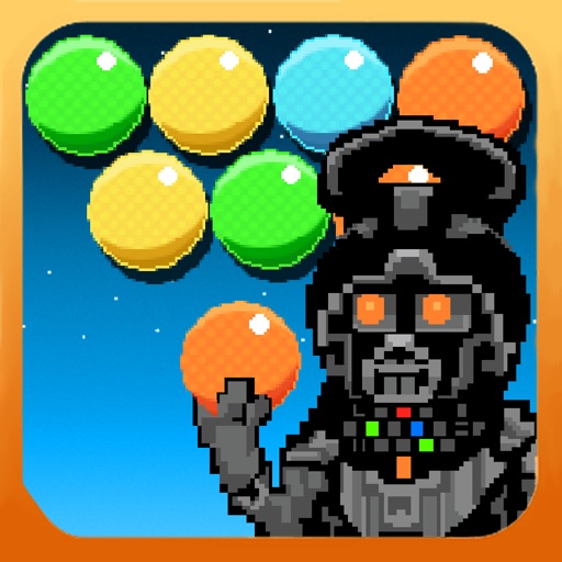 Dark Invader Bubble Shooter Icon