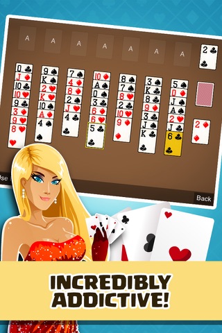 Forty Nine Solitaire Free Card Game Classic Solitare Solo screenshot 3