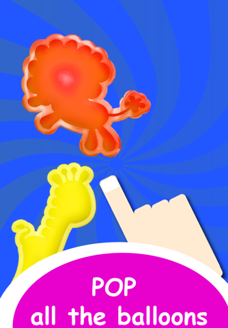 Zoo Balloon, Just pop it!!! Awesome dinosaur, animal and fish shapes. screenshot 3