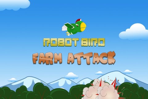 Robot Bird Farm Attack - crazy flight shooting game screenshot 2